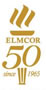 Elmcor's 50th birthday logo