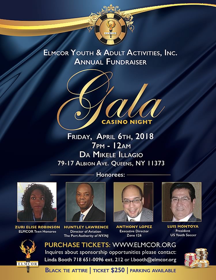 Elmcor Casino Night Gala 2018 Elmcor Youth and Adult Activity, Corona, Queens, NY