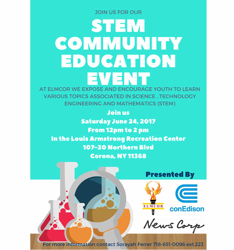 Elmcor's STEM Communication Education event on June 24, 2017